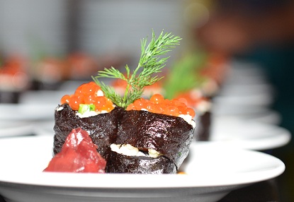VIP Dinner Under-The-Stars Food Shot